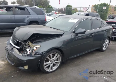 2007 Lexus Is 250 из США, поврежденный, VIN JTHBK262275029650